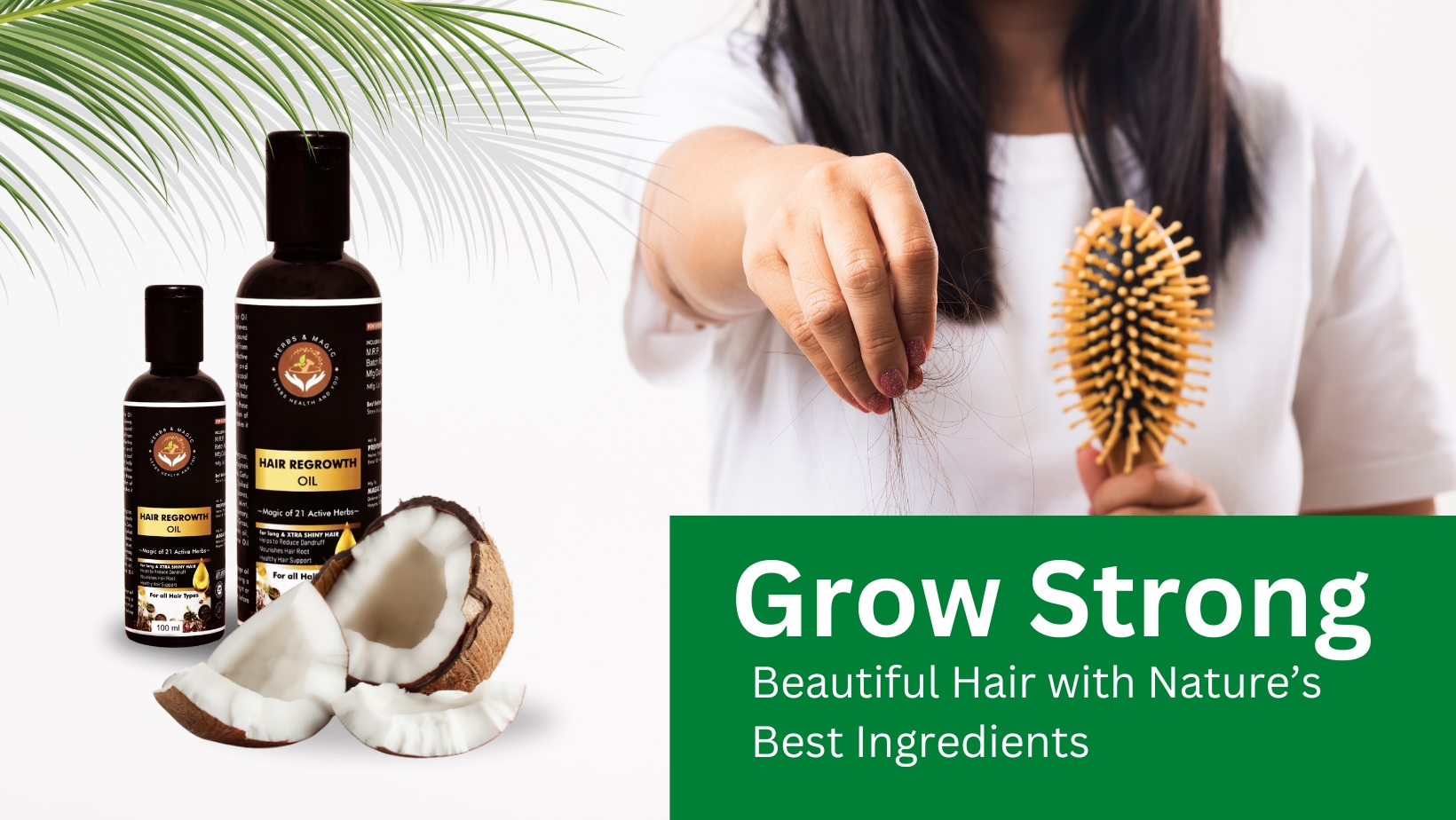 Herbs And Magic Hair Regrowth Oil – Natural Solution for Hair Growth